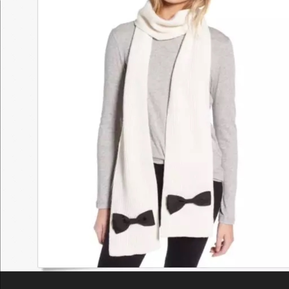 Kate Spade scarf,beanie & Mittens